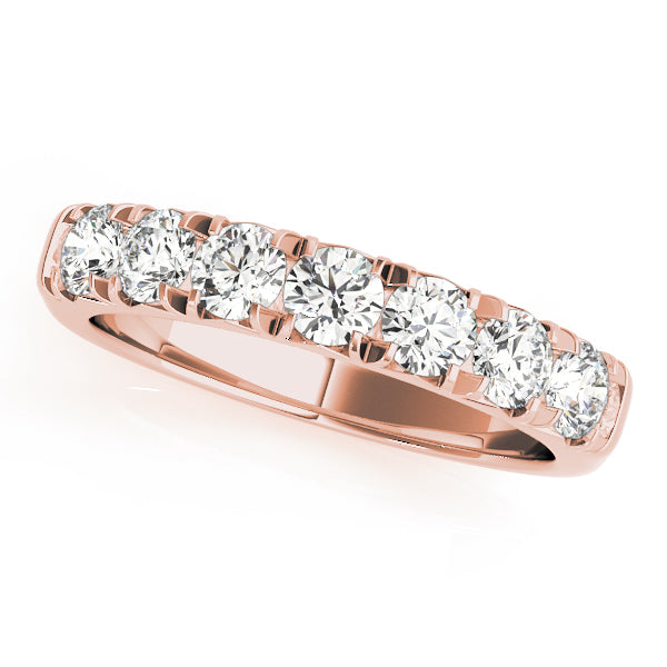 Classic 10K Split Prong Wedding Band with 1/4 ct a Classic Choice Round Diamonds