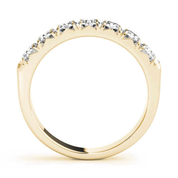 Classic 10K Split Prong Wedding Band with 1/4 ct a Classic Choice Round Diamonds