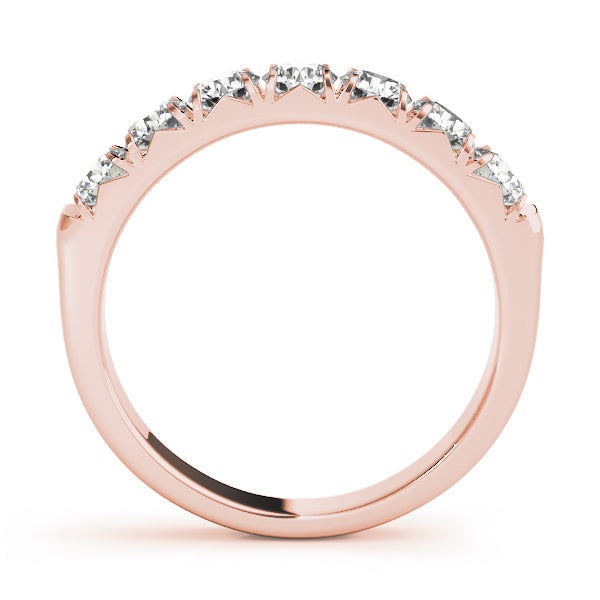 Classic 10K Split Prong Wedding Band with 1/4 ct a Classic Choice Round Diamonds