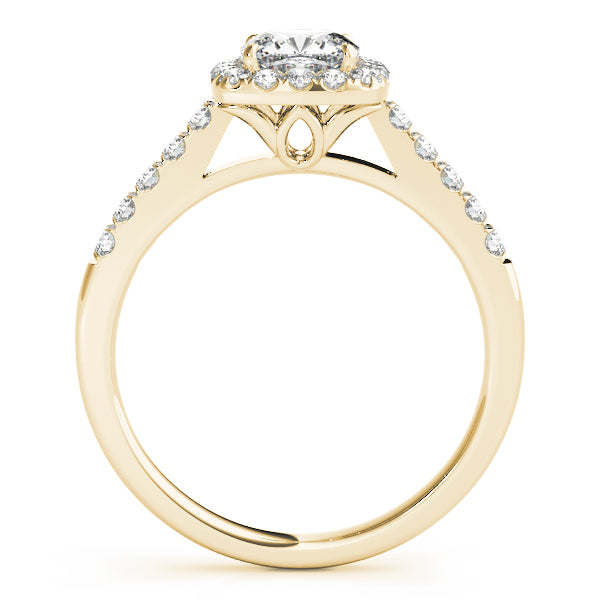 Exquisite 1.00 Ct Round Diamond Engagement & Bridal Set | 14k Solid Yellow Gold