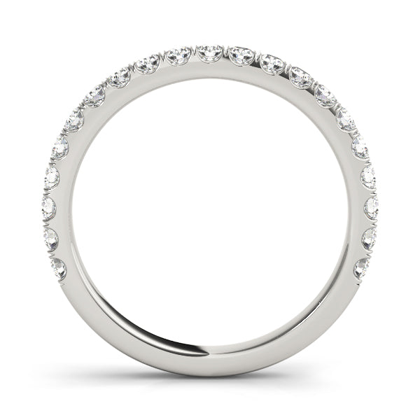 Classic Romance: 10k Split Prong Wedding Bands