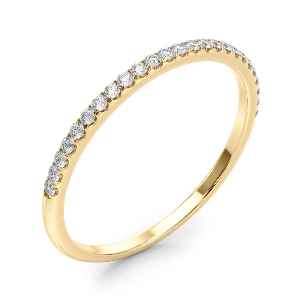 10k Split Prong Wedding Bands for Every Love Story