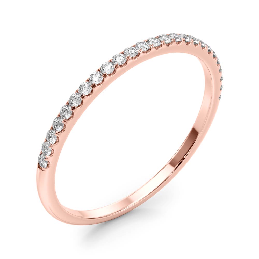 10k Split Prong Wedding Bands for Every Love Story