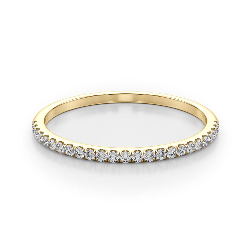 10k Split Prong Wedding Bands for Every Love Story