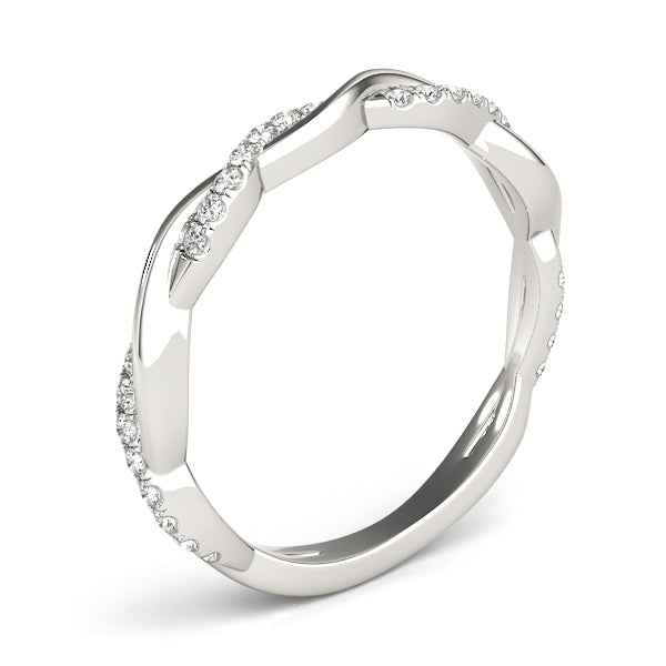 10k Split Prong Wedding Bands