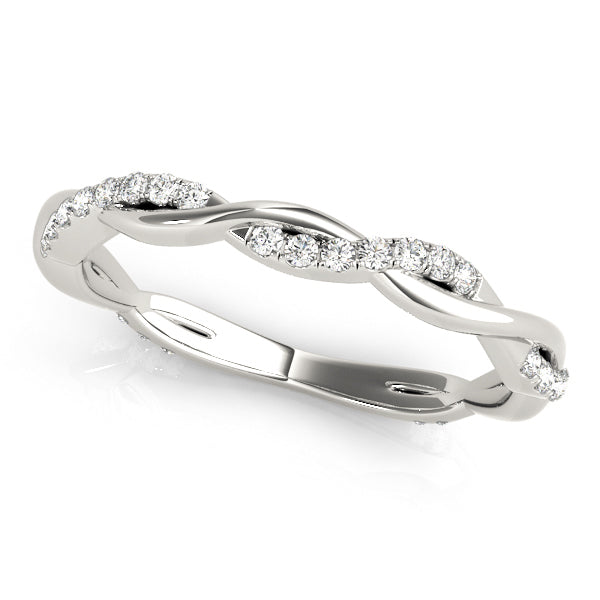 10k Split Prong Wedding Bands
