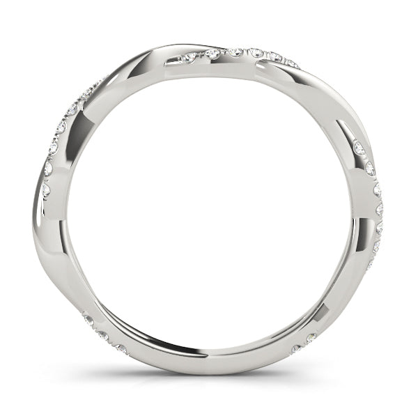 10k Split Prong Wedding Bands
