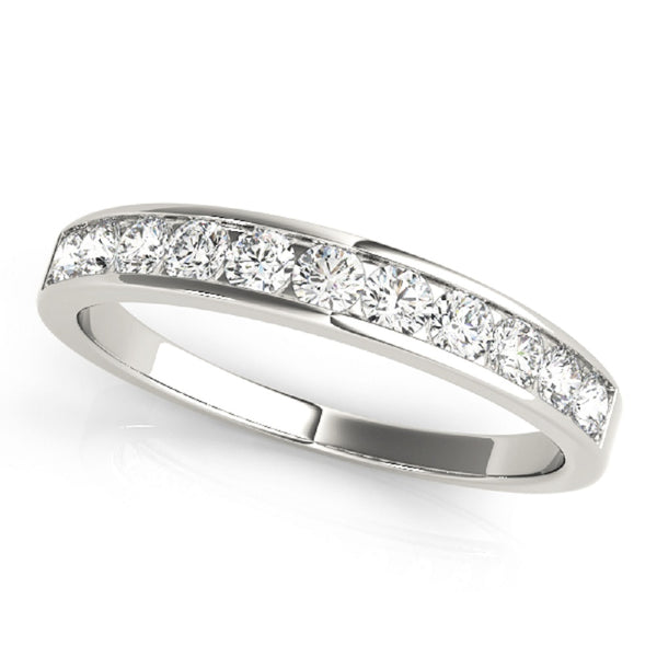 1 4ct Diamond Channel Set Wedding Band In 14k Gold