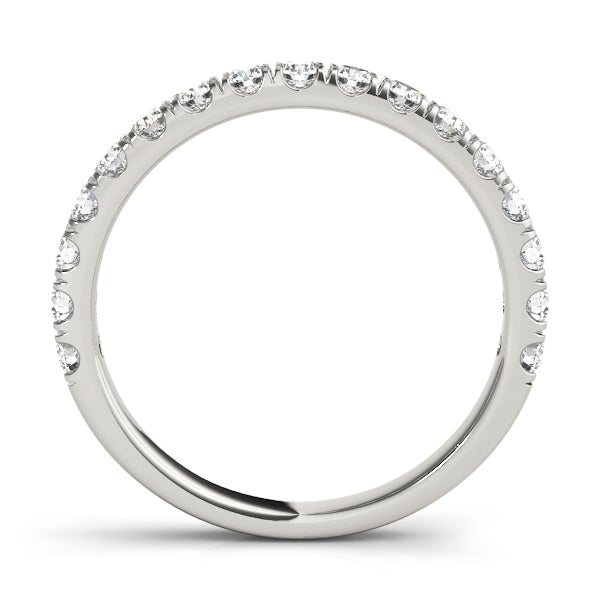 1.00 Ct Round Diamond Wedding Engagement Band in 10K Gold