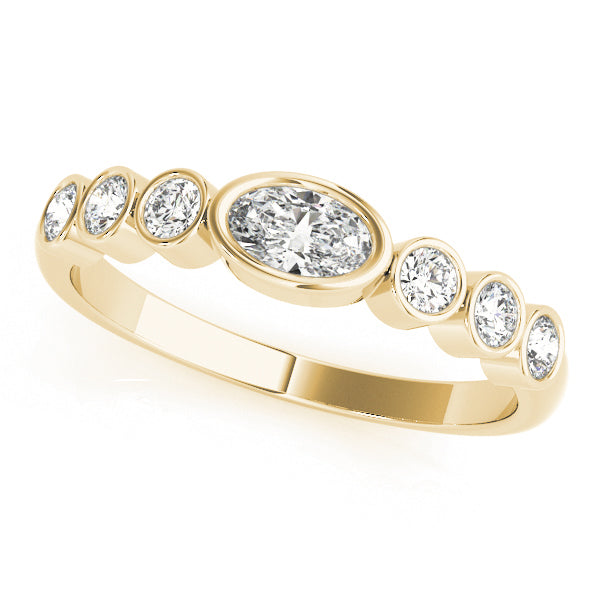 0.25 Carat Lab Grown Diamond Wedding Engagement Rings In 14K Solid Yellow Gold