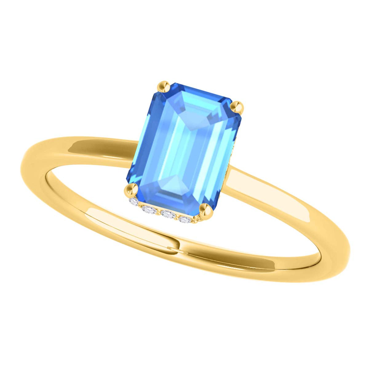 2.5 Ct Diamond Gemstone 10K Rose White & Yellow Gold Wedding Engagement Rings Jewelry