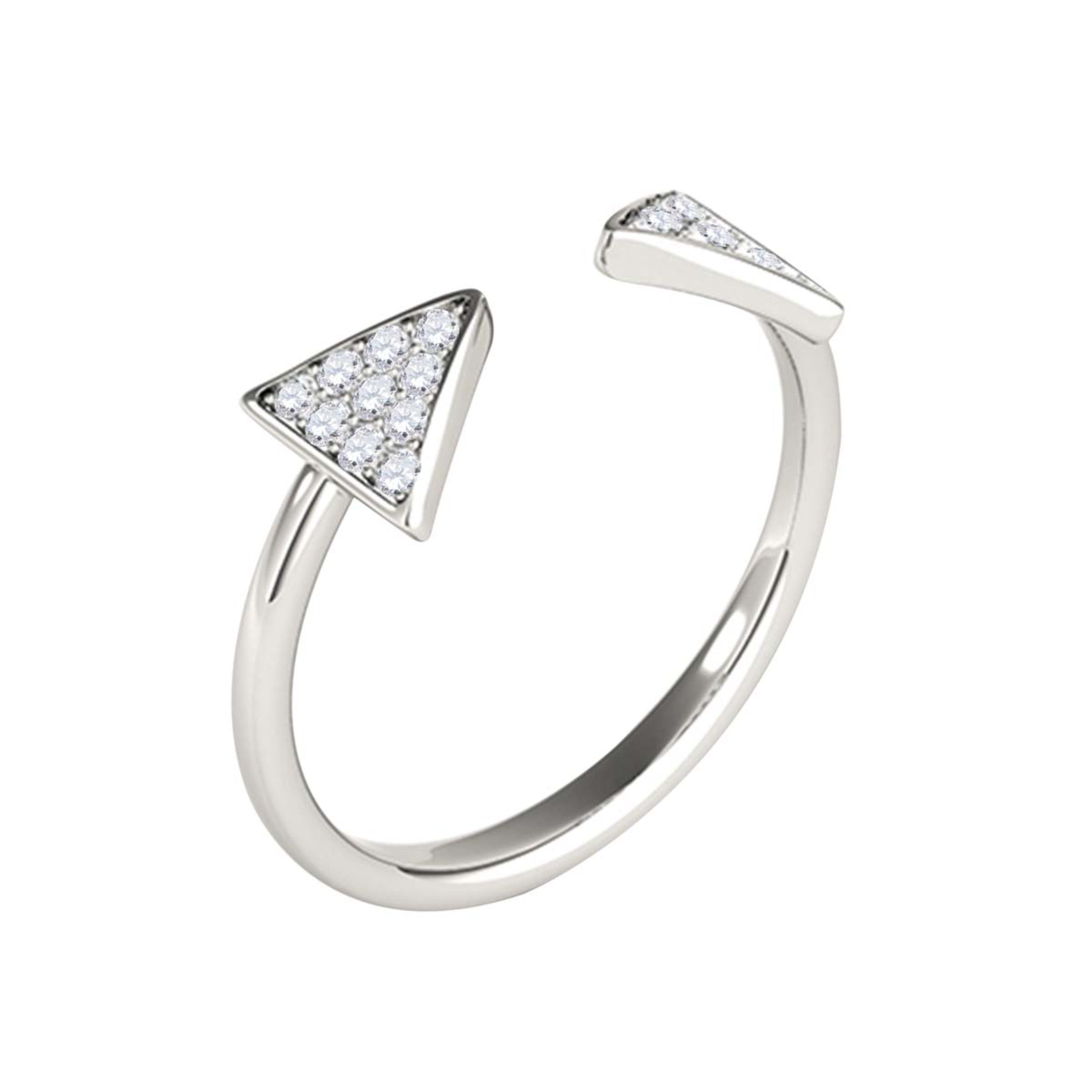 0.25 Ct Round Diamond 10K Solid White / Rose & Yellow Gold Wedding Band Jewelry