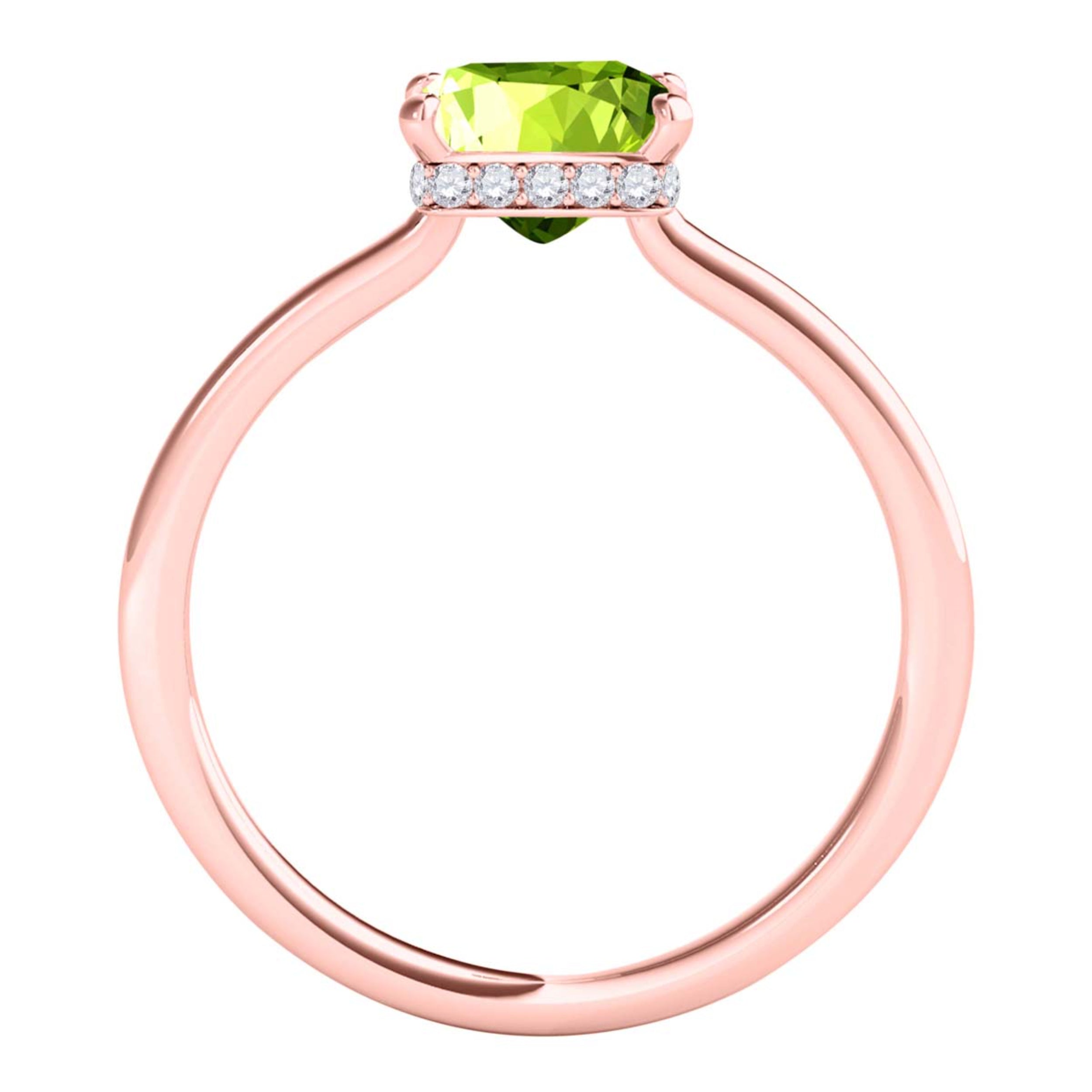 1.10 Ct Princess Cut Gemstone Diamond Wedding Engagement Rings In 14K Gold