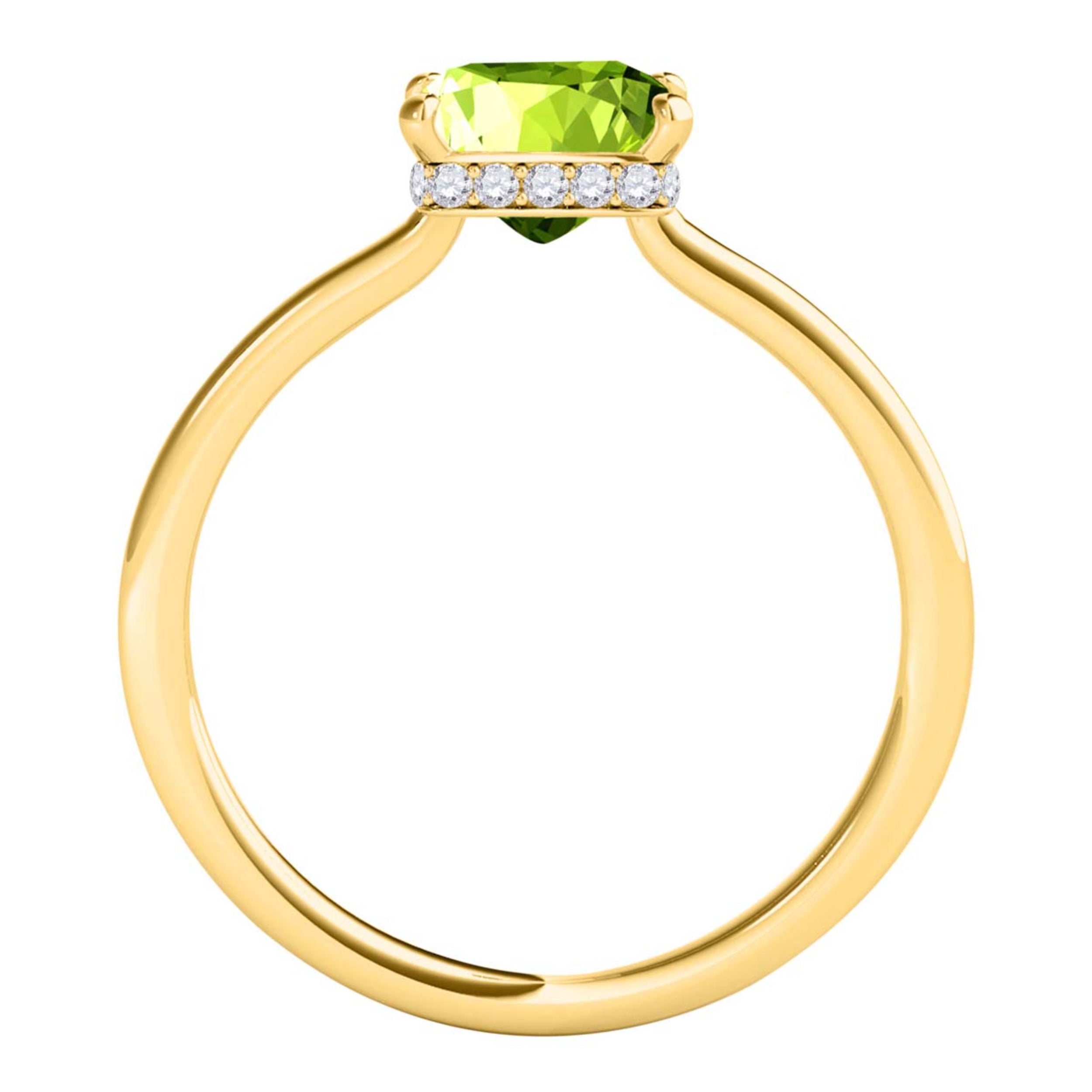 1.10 Ct Princess Cut Gemstone Diamond Wedding Engagement Rings In 14K Gold