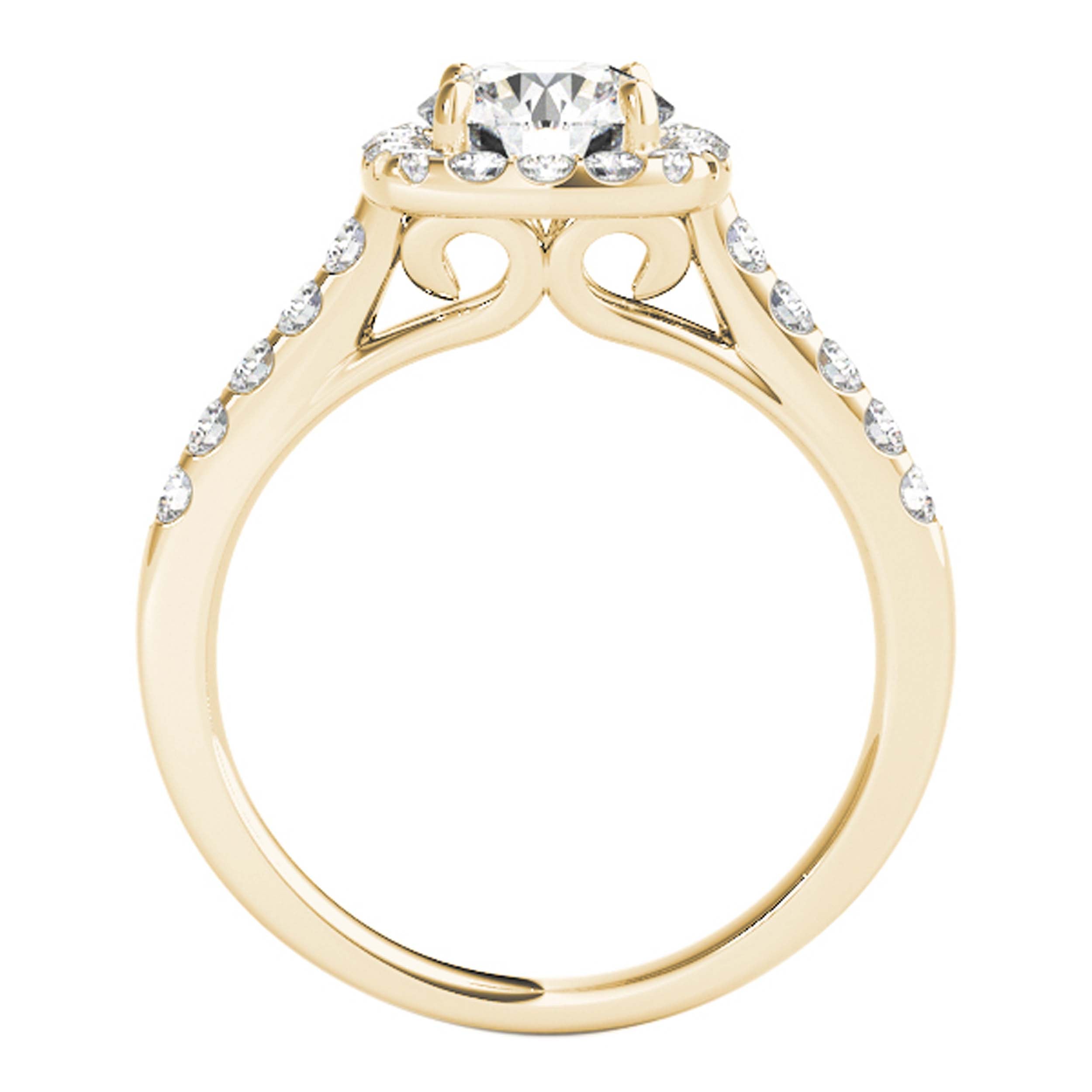 10K Rose White & Yellow Gold 1.00 Ct Diamond Bridal Set Engagement Rings Women Jewelry