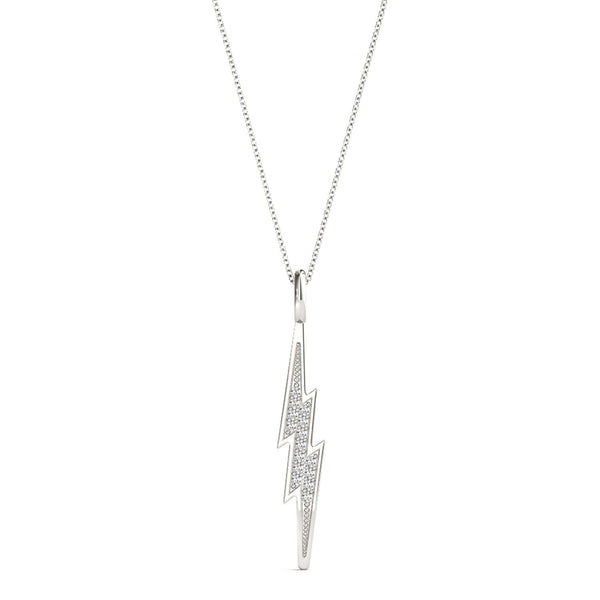 0.06 Ct Diamond Pendant Necklace