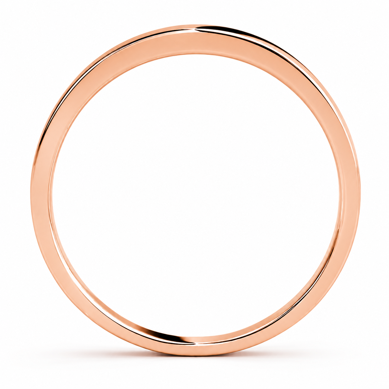 0.75CT Princess Cut Bridal Set Engagement Wedding Ring In 14K Rose Gold