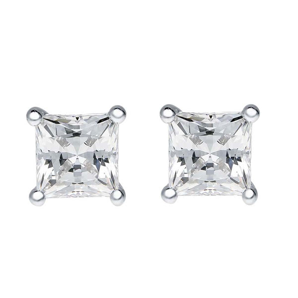 0.60 Ct Princess FG/VVS1 Studs