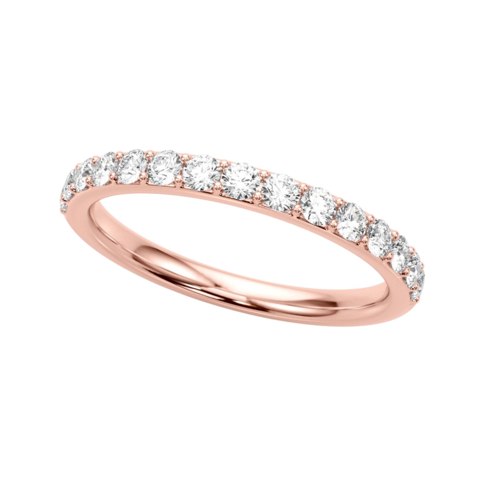 10K Gold 0.50 Ct Diamond Wedding Band