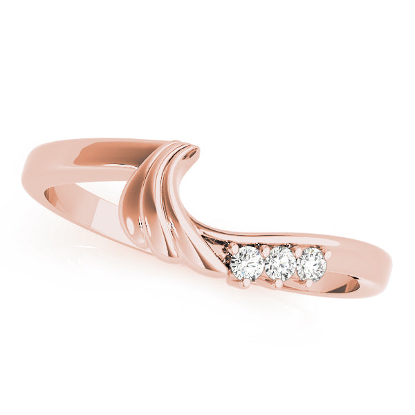 0.03 Ct FG/VVS1 Diamond Wedding Band In 14K Gold