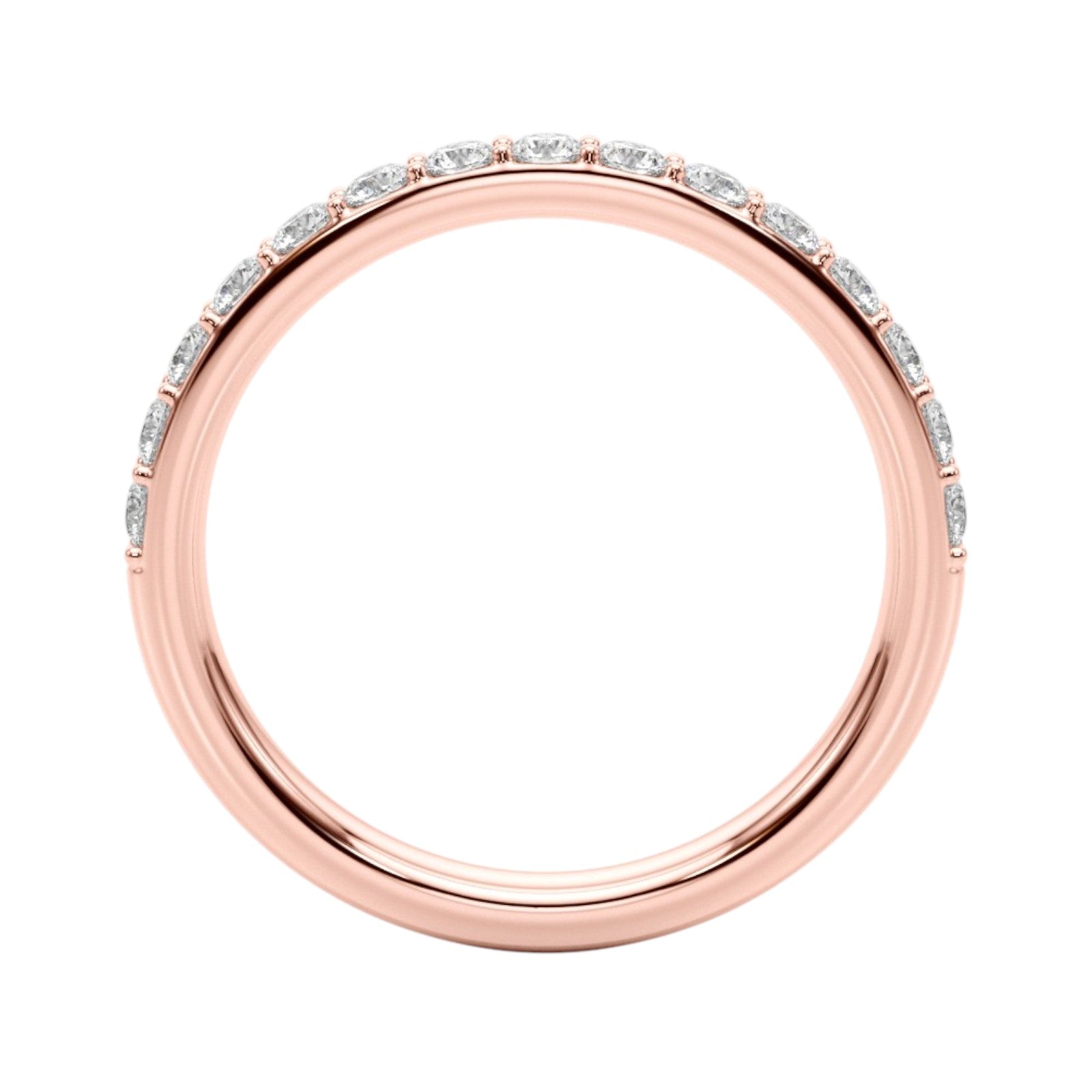 10K Gold 0.50 Ct Diamond Wedding Band