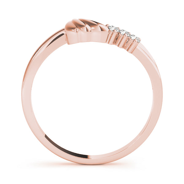 0.03 Ct FG/VVS1 Diamond Wedding Band In 14K Gold