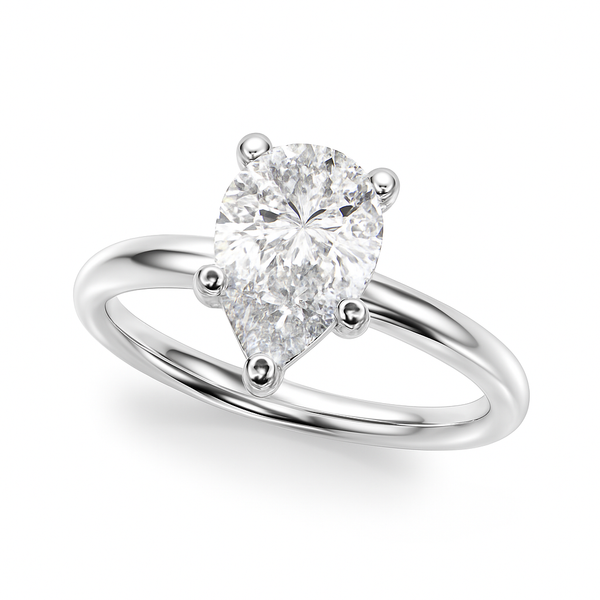 Pear Cut Diamond Ring Guide — Kohinoor Gems