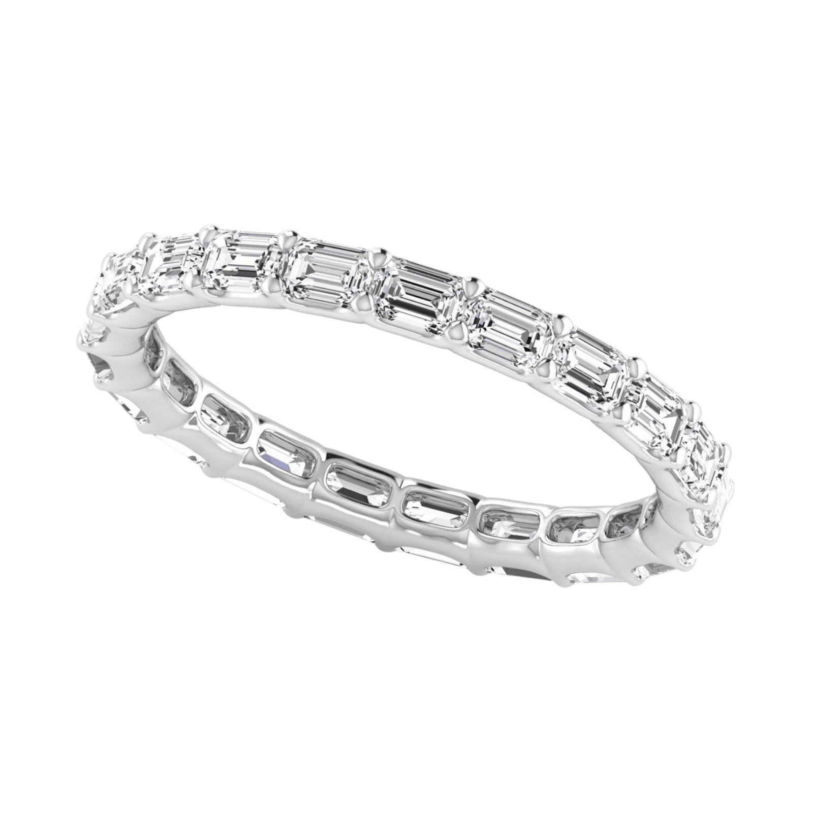 2.00 Ct Elegant Diamond Eternity Band – 14K Gold in Three Colors