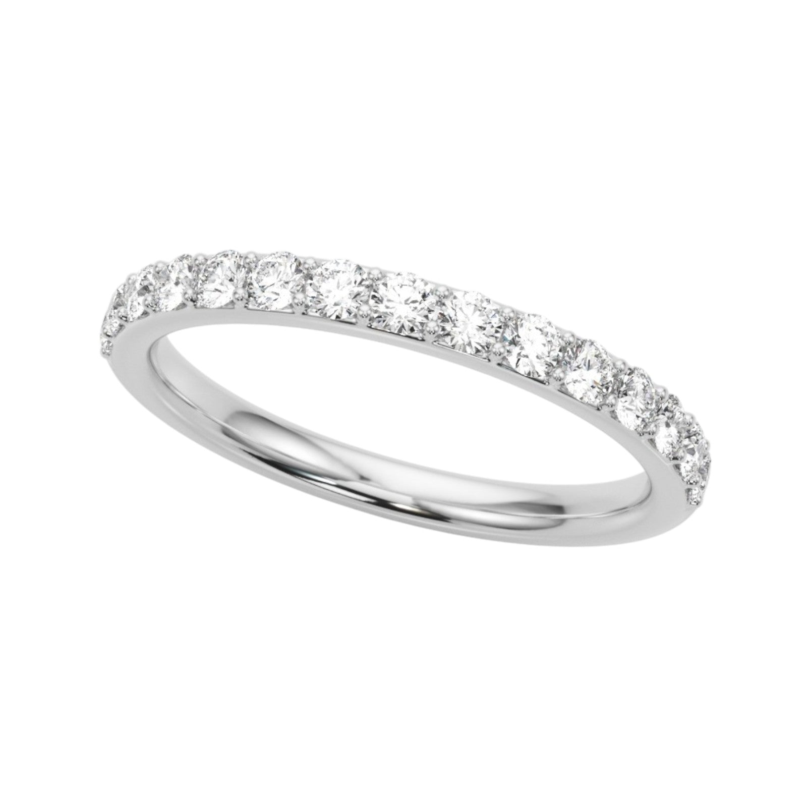10K Gold 0.50 Ct Diamond Wedding Band