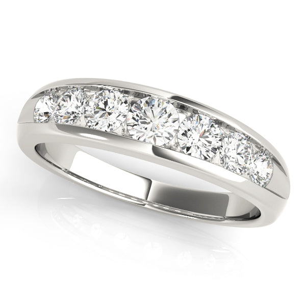 KohinoorGems | Wedding Band 0.25Ct Diamond In 14K Solid Gold Women Jewelry