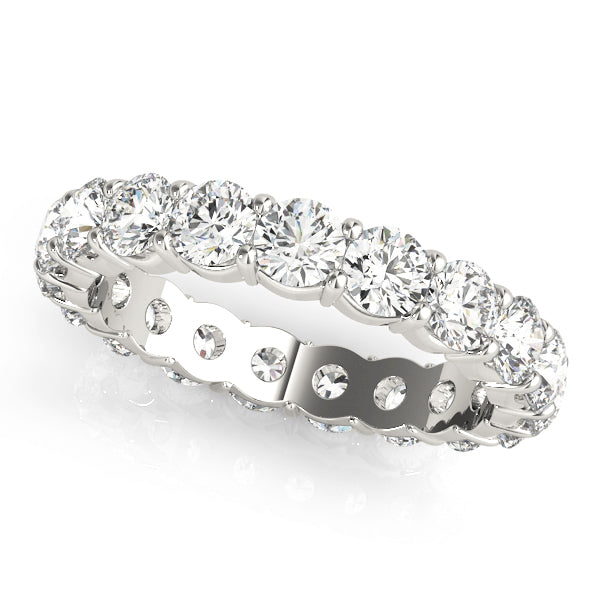 0.75 Ct Diamond Full Eternity Wedding Band 14K Gold
