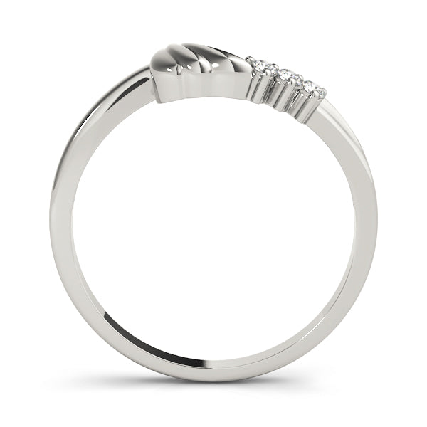0.03 Ct FG/VVS1 Diamond Wedding Band In 14K Gold
