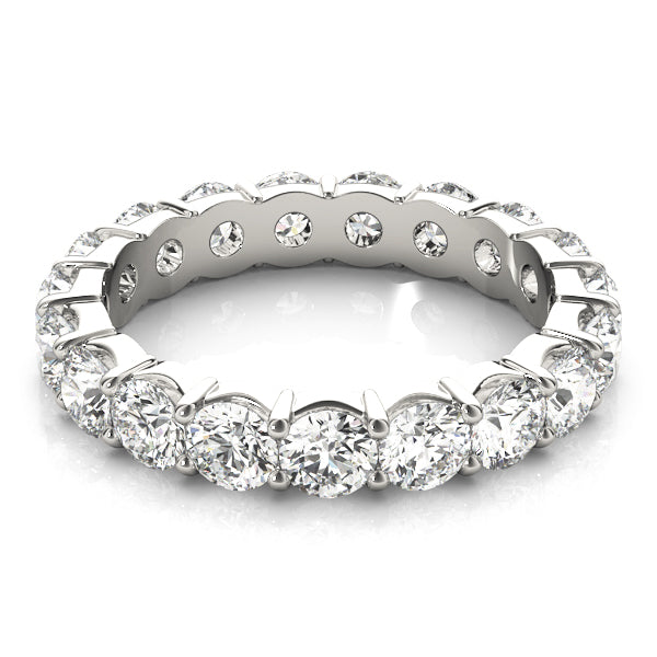 0.75 Ct Diamond Full Eternity Wedding Band 14K Gold