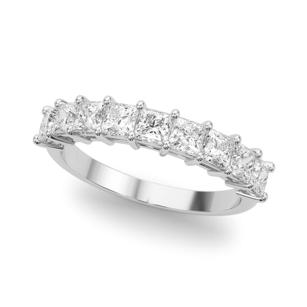 1 00 Ct Princess Diamond Wedding Band In 14k Gold