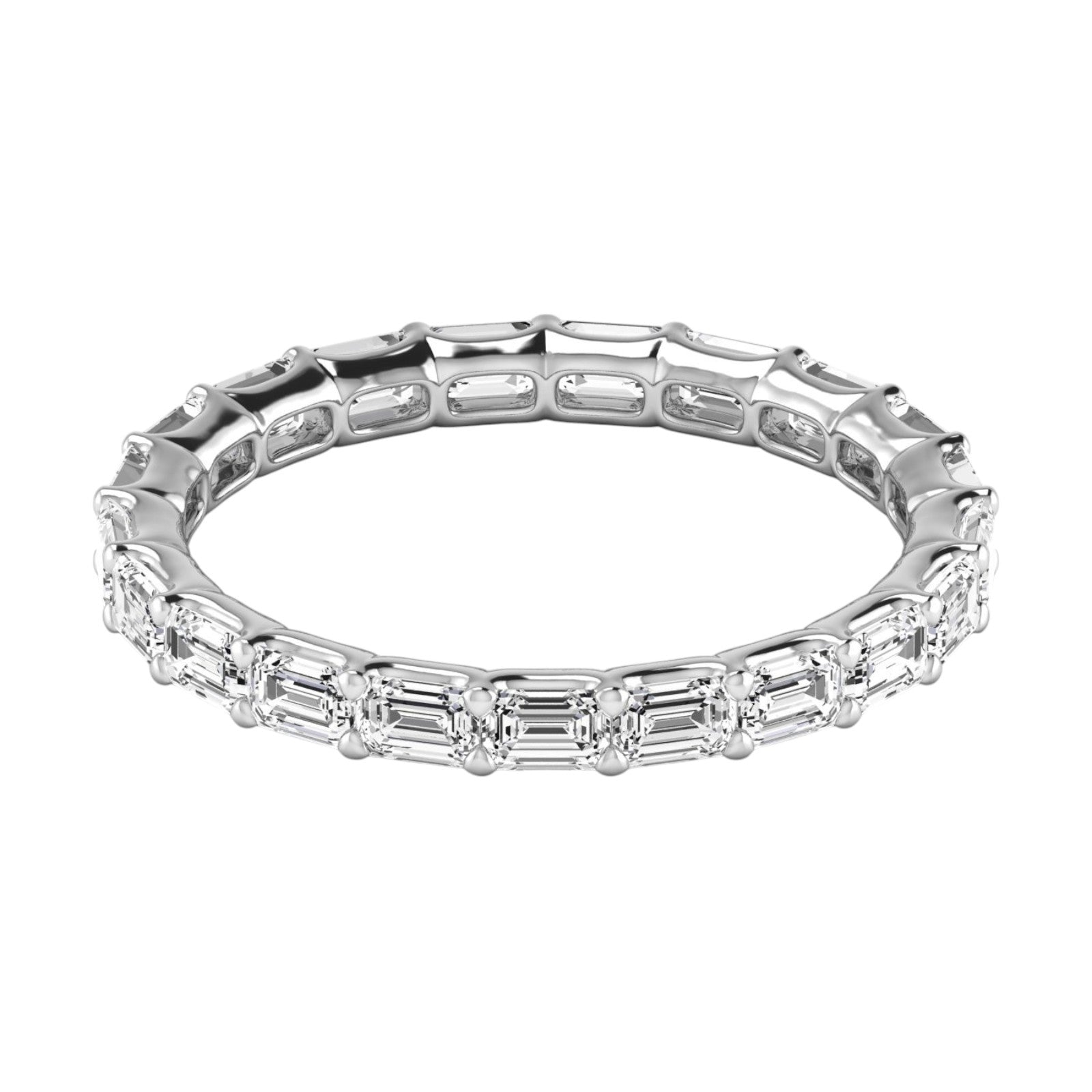 2.00 Ct Elegant Diamond Eternity Band – 14K Gold in Three Colors