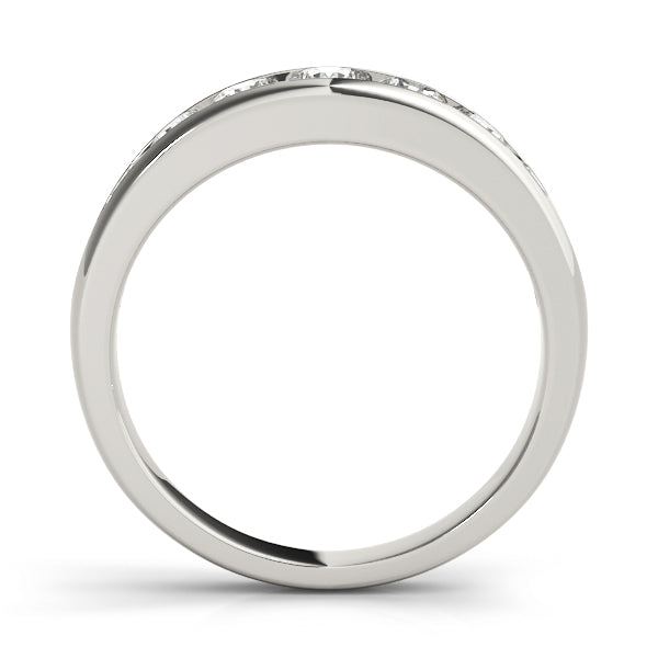 KohinoorGems | Wedding Band 0.25Ct Diamond In 14K Solid Gold Women Jewelry