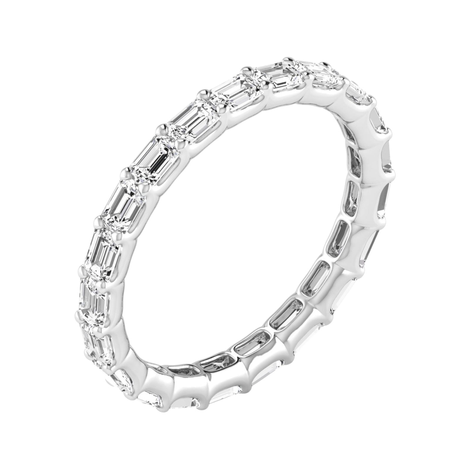 2.00 Ct Elegant Diamond Eternity Band – 14K Gold in Three Colors