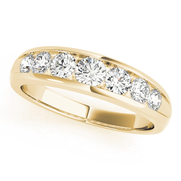 KohinoorGems | Wedding Band 0.25Ct Diamond In 14K Solid Gold Women Jewelry