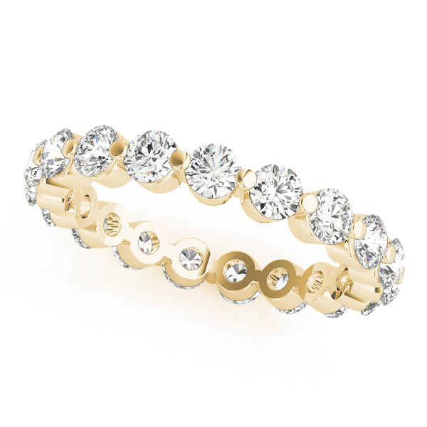 0.65CT Diamond Eternity Wedding Band in 14K Gold