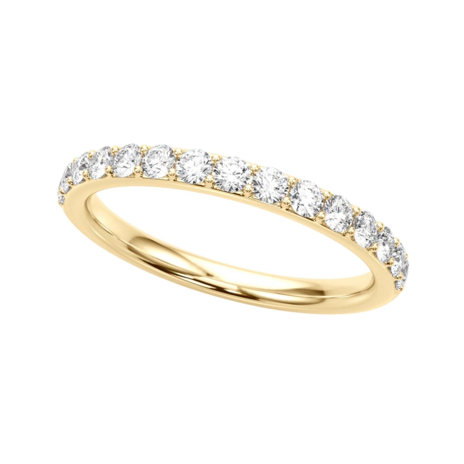 10K Gold 0.50 Ct Diamond Wedding Band