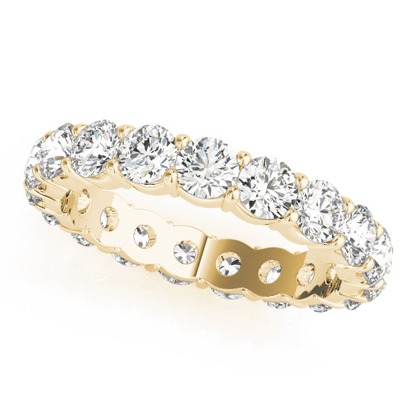 0.75 Ct Diamond Full Eternity Wedding Band 14K Gold