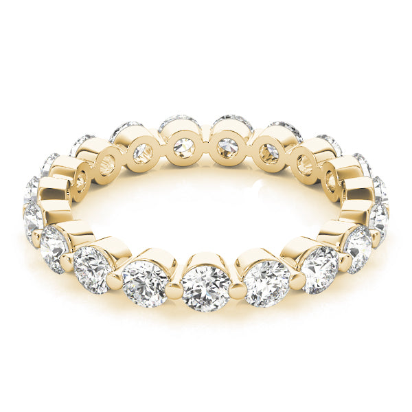 0.65CT Diamond Eternity Wedding Band in 14K Gold