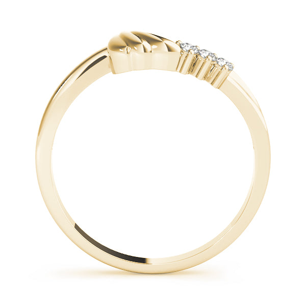 0.03 Ct FG/VVS1 Diamond Wedding Band In 14K Gold