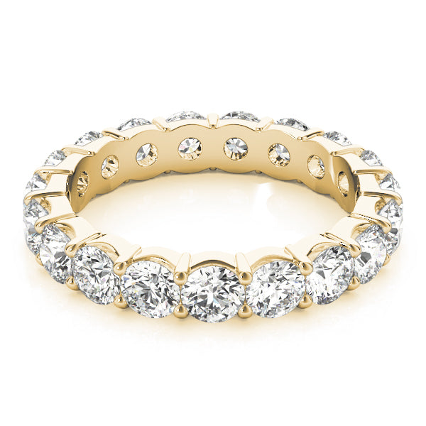 0.75 Ct Diamond Full Eternity Wedding Band 14K Gold