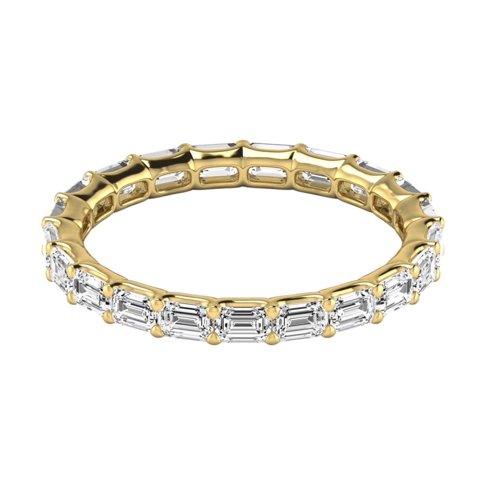 2.00 Ct Elegant Diamond Eternity Band – 14K Gold in Three Colors