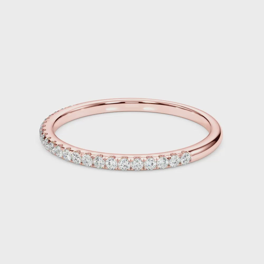 10k Split Prong Wedding Bands for Every Love Story