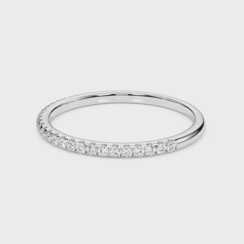 10k Split Prong Wedding Bands for Every Love Story