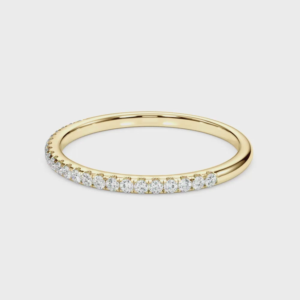 10k Split Prong Wedding Bands for Every Love Story